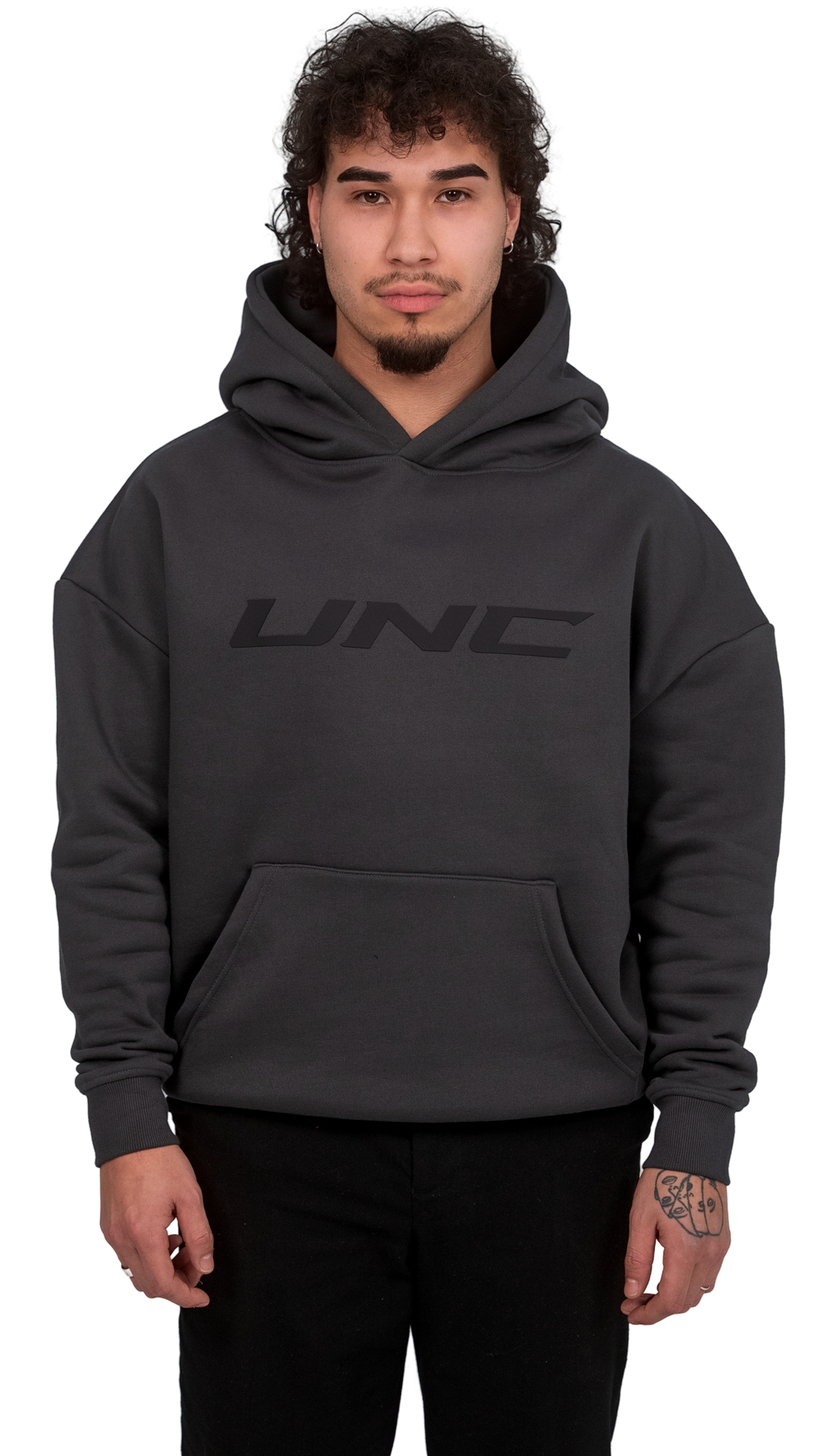 Hoodie UNC - Charcoal