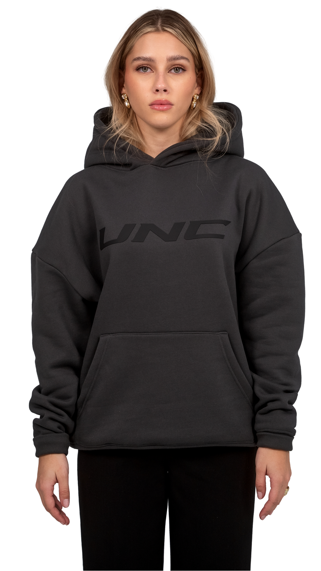 Hoodie UNC - Charcoal