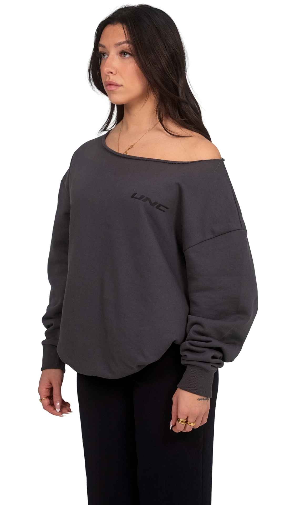 Ripped crewneck - Charcoal