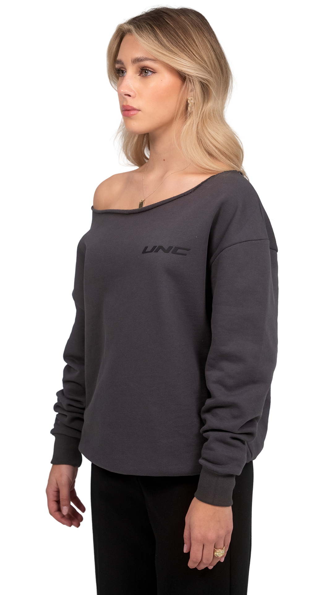 Ripped crewneck - Charcoal